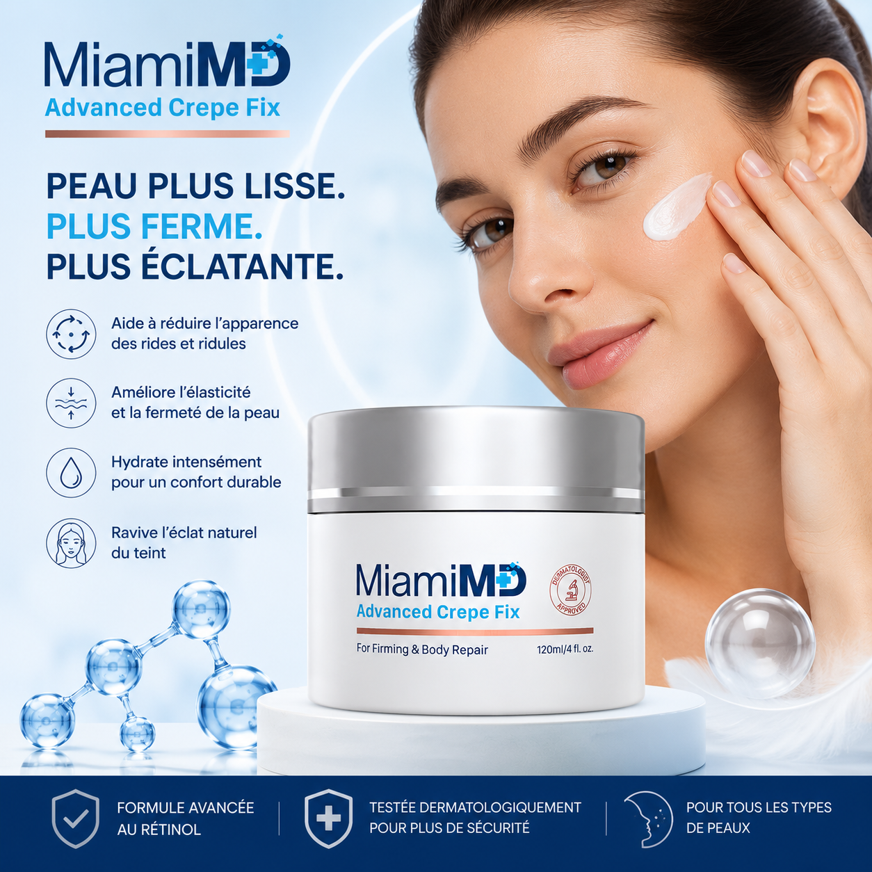 Miami™ | Anti-Rides, Fermeté & Jeunesse