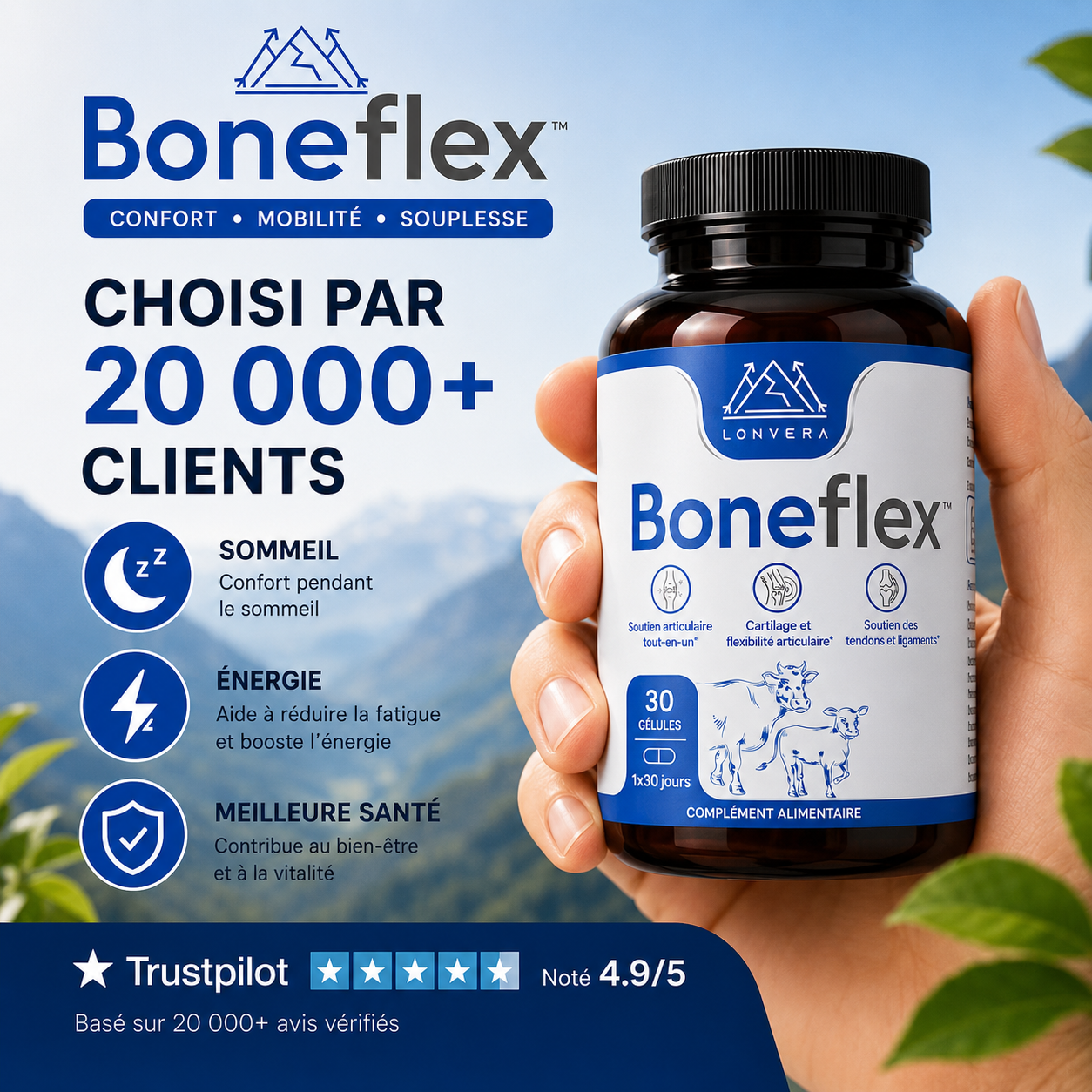 BoneFlex™ | Soutien complet des articulations