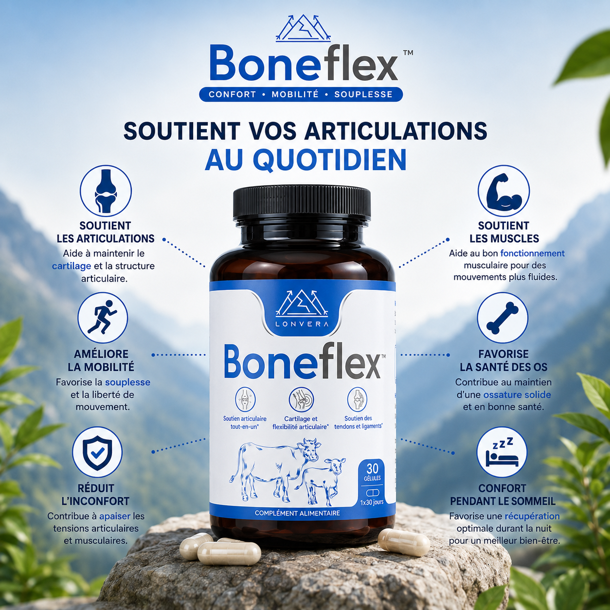 BoneFlex™ | Soutien complet des articulations